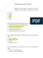 Soal Olimpiade Biologi Tingkat SMP 3