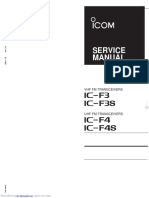 Service Manual: Ic-F3 Ic-F3s