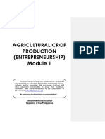 Agricultural Crop Production(Grade9) - MODULE 1