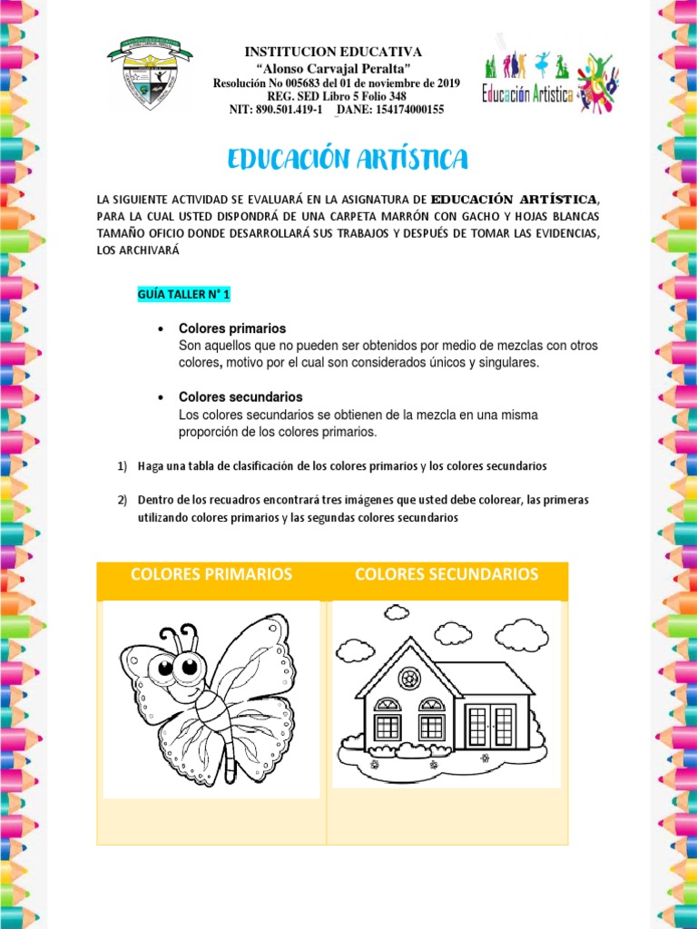 Actividades de Colores Primarios y Secundarios | PDF | Color | Qualia