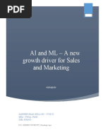 M-11-SS-AInML in Sales - Synopsis