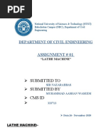 Lathe Machine Assignment