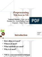 Preprocessing: With Focus On NIR