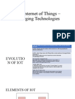 Chapter 3 - The Internet of Things - Emerging Technologies