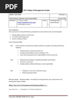 CSR Course Outline