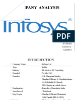Company Analysis - Infosys LTD