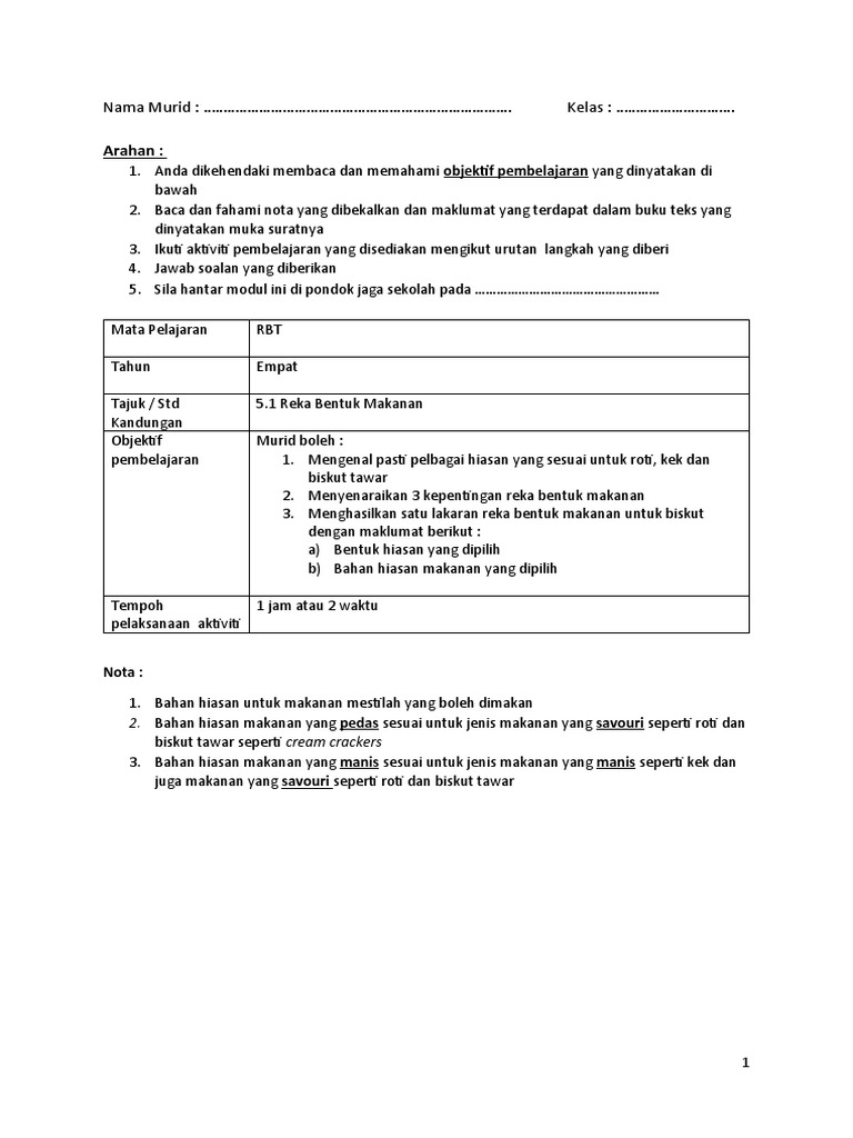 Contoh Soalan Rbt Tahun 4 Nashcxt
