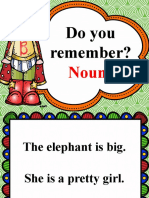 Do You Remember?: Nouns