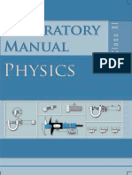 XI Physics Lab Manual PDF