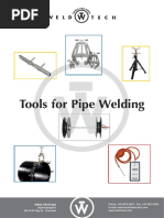 Tools For Pipe Welding: W E L D T E C H