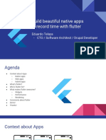 Build Beautiful Native Apps in Record Time With Flutter - Eduardo Telaya