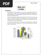 Blake Jaw Crusher: Hardened Steel