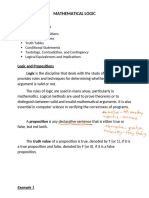 Mathematical Logic TTH 12