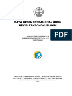 KATA KERJA OPERASIONAL BLOOM REVISI