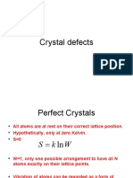 Crystal defects-colors