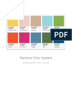 Pantone Color System Organizes Over 10,000 Colors