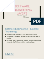 Software Engineering Layers: Presented By: P.Haritha Cse - B 17R01A05N5