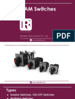 Rishabh Instruments CAM Switches