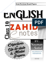 English Mcqs and Objective With Keys