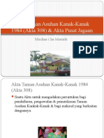 Akta Taman Asuhan Kanak-Kanak 1984 (Akta 308