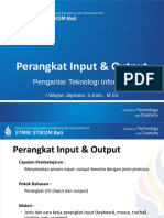 Perangkat Input & Output