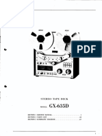 Akai GX 635 D Service Manual