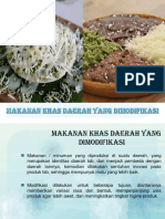 Makanan Khas Daerah Yang Di Modifikasi