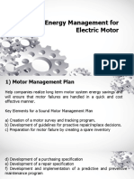Best Energy Management For Electric Motor