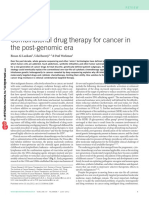 Combinatorial Drug Therapy For Cancer in The Post-Genomic Era