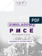 Gab Comentado - SIMULADO 02 - PMCE - Nexo Concursos