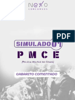 Gab Comentado - SIMULADO 01 - PMCE - Nexo Concursos