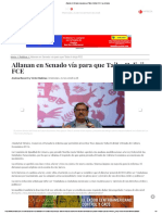 Allanan en Senado vía para que Taibo II dirija FCE - La Jornada