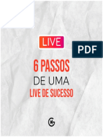 [Jornada DT7] Bônus AULA 3 - Ebook 6 passos para uma live de sucesso