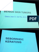 Lecture 4 - Derma Benign Skin Tumors Dr Del Rio