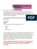 Competency Mapping: Knowledge Attitude Skill Other Characteristics of An Individual Including