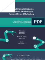 Analisis Kinematik Maju dan Balik Robot 6 Kaki dengan Konvensi Denavit-Hartenberg Menggunakan MATLAB dan RoboAnalyzer