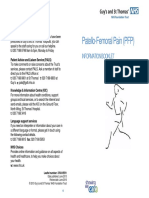 Patello-Femoral Pain (PFP)