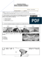 Prueba Solemne Historia 4 Año