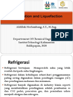 Refrigeration and Liquefaction Process