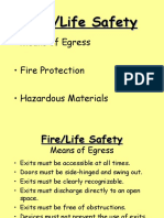 Fire/Life Safety Code Compliance