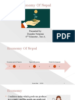 Economy of Nepal Kaalo