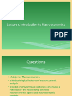 Lecture 1 Introduction To Macroeconomics