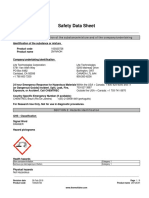 Safety Data Sheet for 2M NaOH Solution