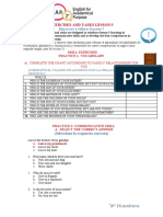 Eap. Ilades - Practice Lesson 5 English A1