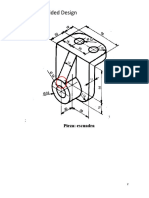 Computer Aided Design: 3D Model Exercises