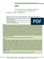 Landscape Attributes Drive Complex Spatial Microclimate Configuration of Brazilian Atlantic Forest Fragments