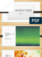 The Human Voice