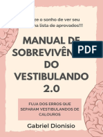 E-Book Manual de Sobrevivência Do Vestibulando 2.0