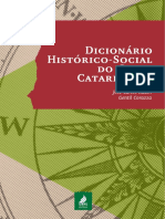 PDF Dicionário Histórico-social Do Oeste Catarinense