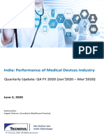 India - Medical-Device-Industry-Snapshot - Jan-Mar 2020